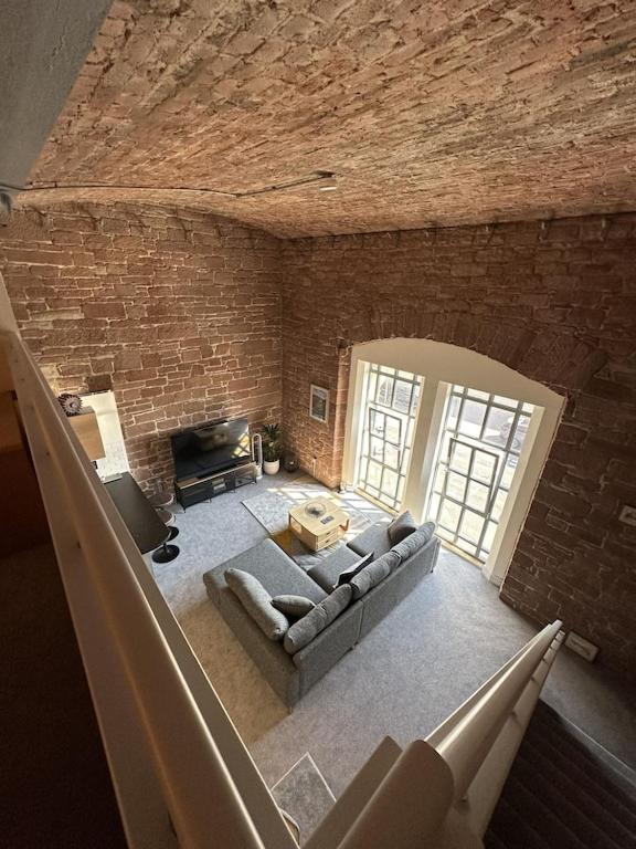 The Engine House At Dixons Chimney Near Carlisle Castle Unique Historic Apartment With 65 Inch Sky Glass And Private Parking 外观 照片